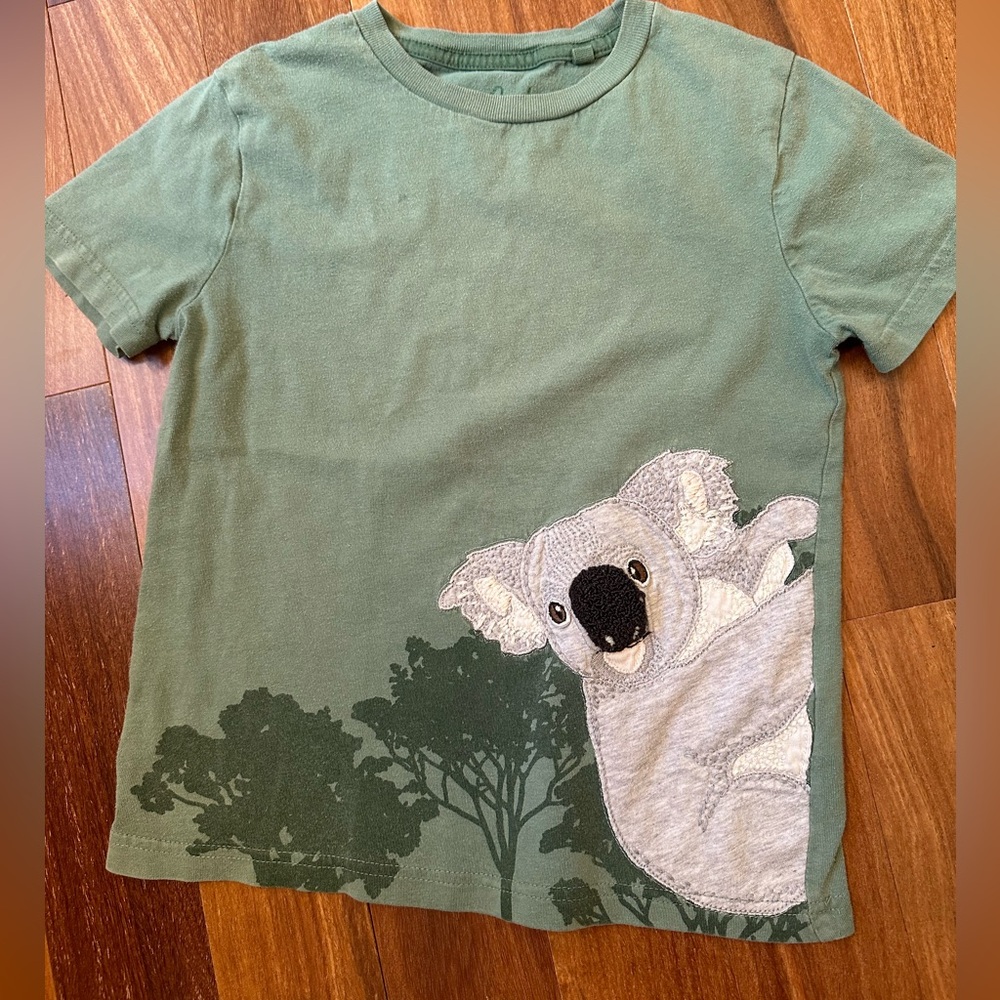 Mini Boden Koala 6Y Short sleeve tee